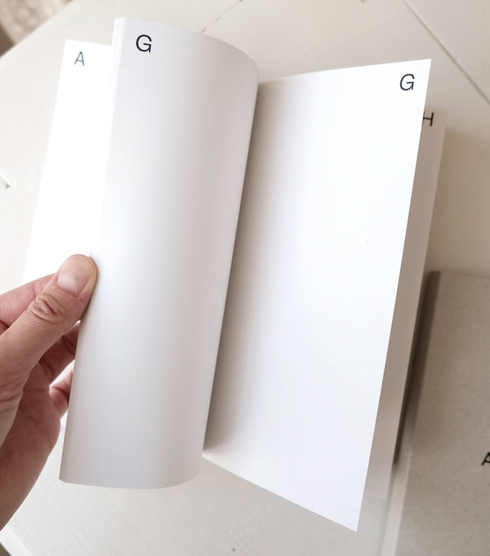 A-Z Notitieboek – notitieboek met alfabet